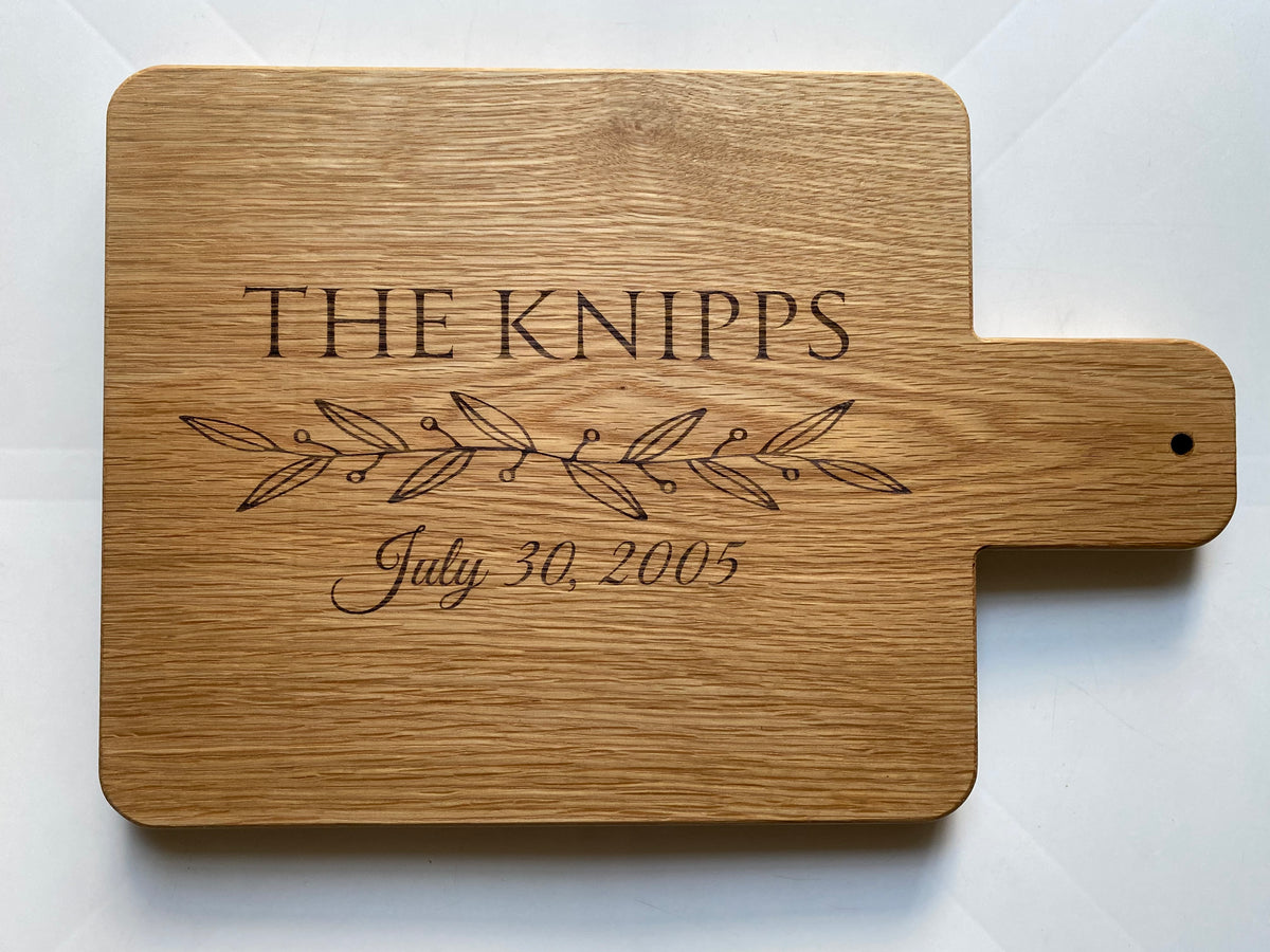 Personalized Charcuterie Board - Black Walnut – Bees and Trees MN