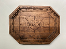 Load image into Gallery viewer, Customized Basketball Court Cribbage Board
